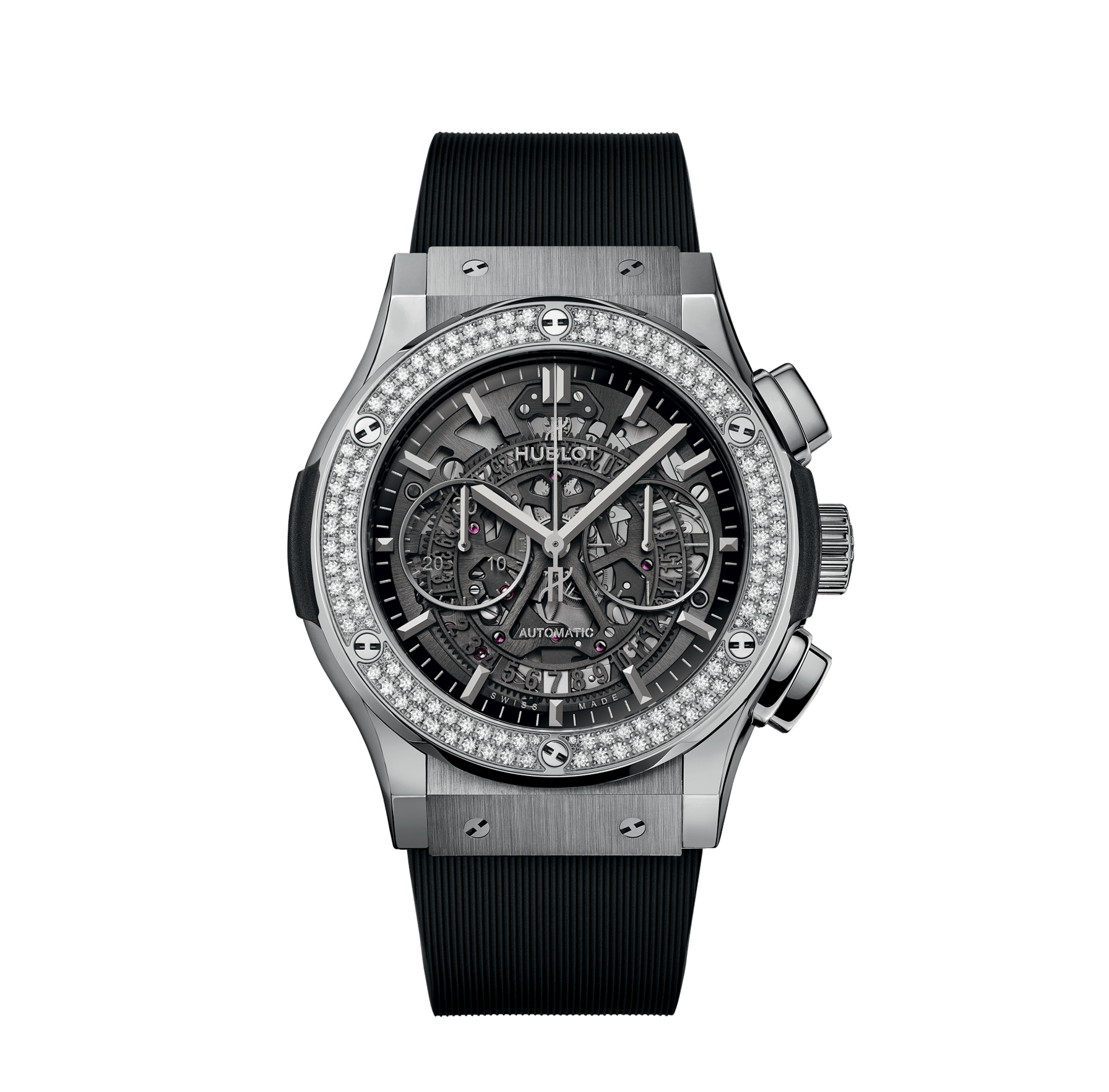 Hublot Classic Fusion Aerofusion Titanium Diamonds 45MM