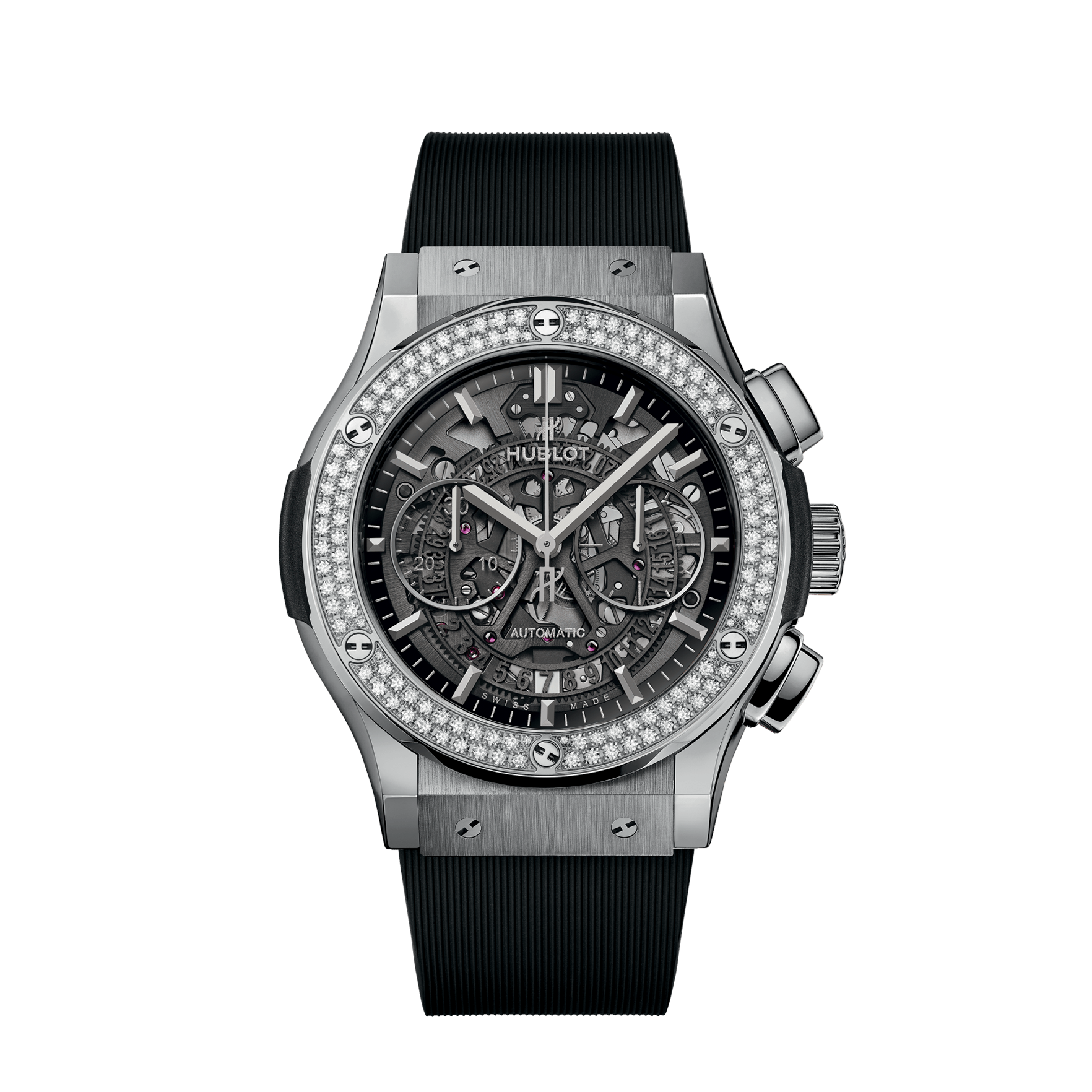 Hublot Classic Fusion Aerofusion Titanium Diamonds 45MM
