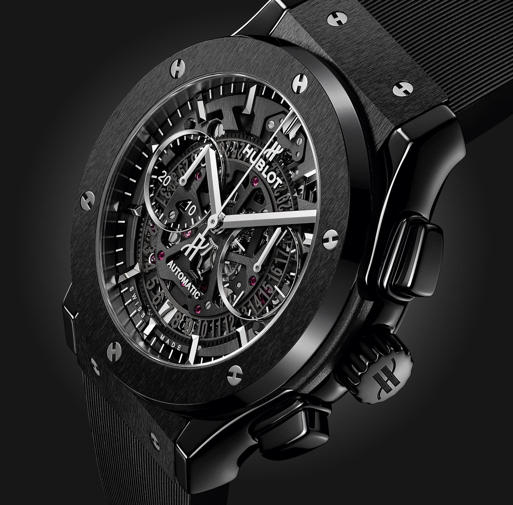 Hublot Classic Fusion Aerofusion Black Magic 45MM — view 6