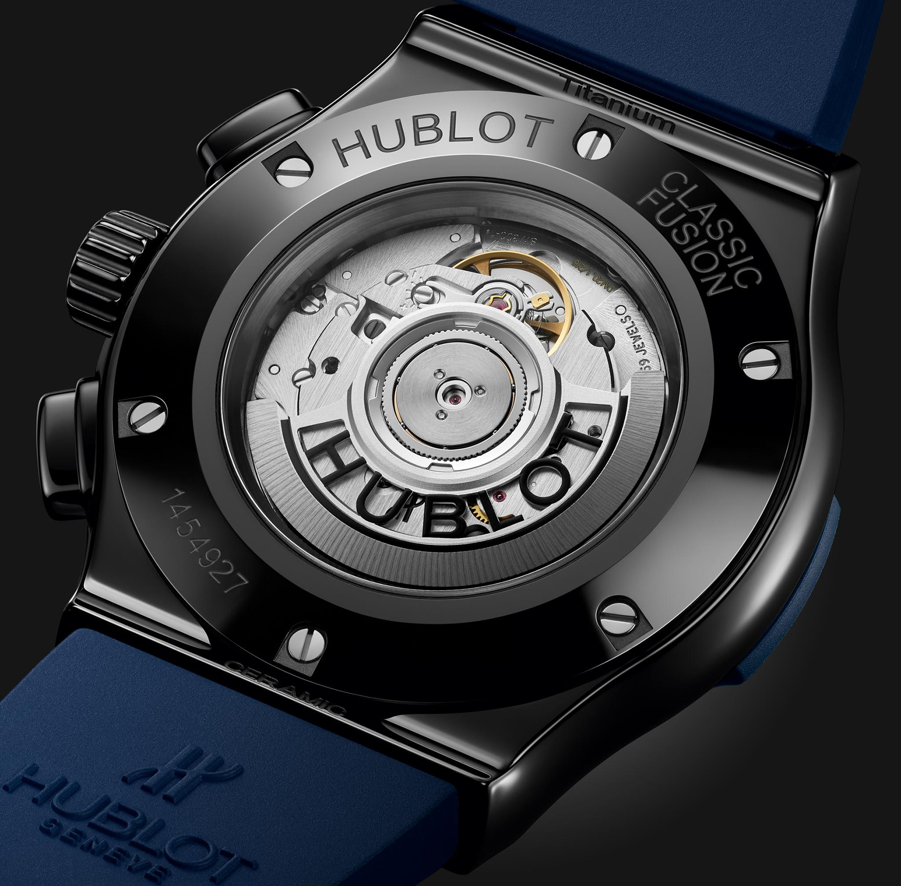 Hublot Classic Fusion Ceramic Blue Chronograph 45MM — view 3