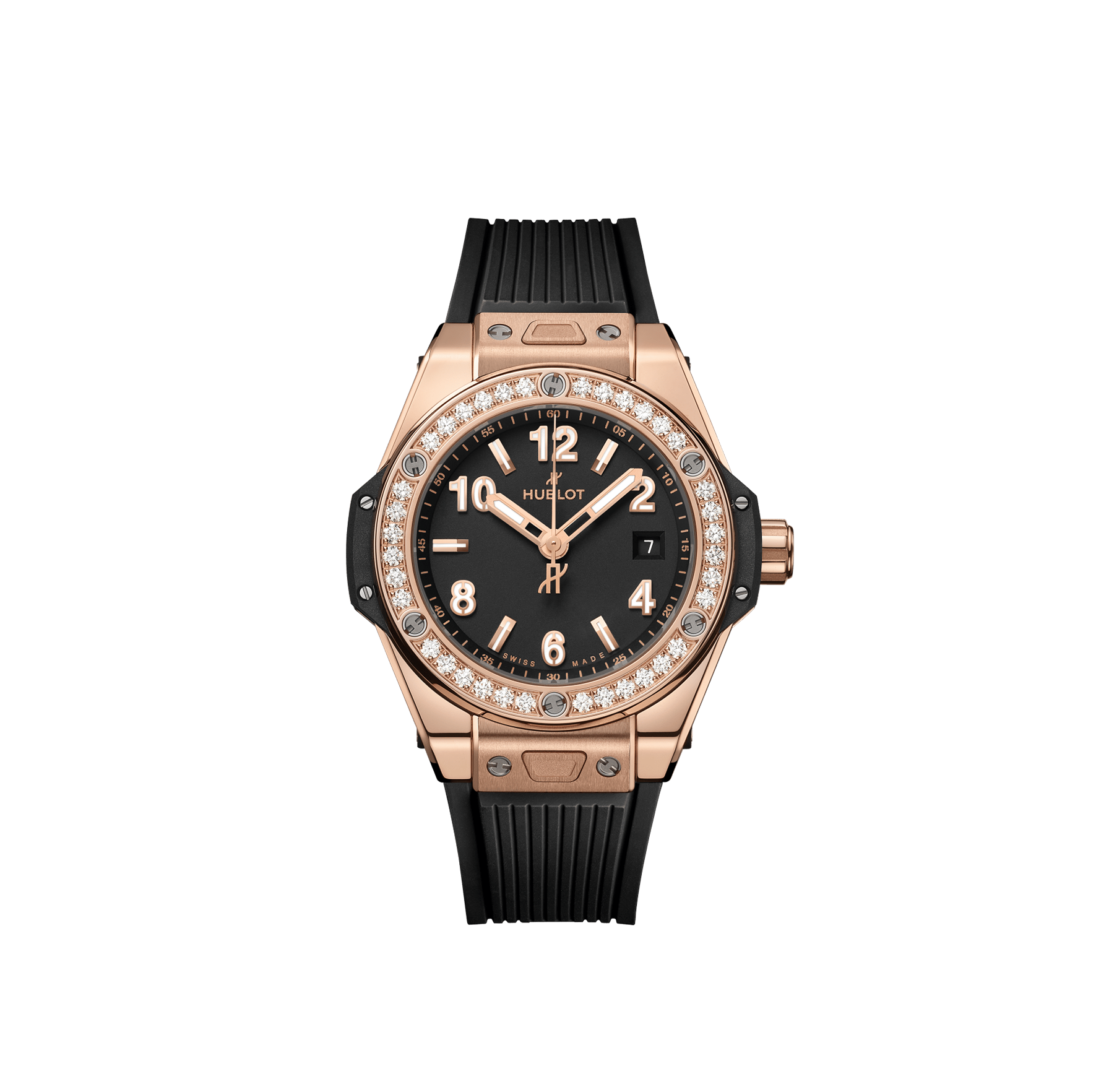 Hublot Big Bang One Click King Gold Diamonds 33MM