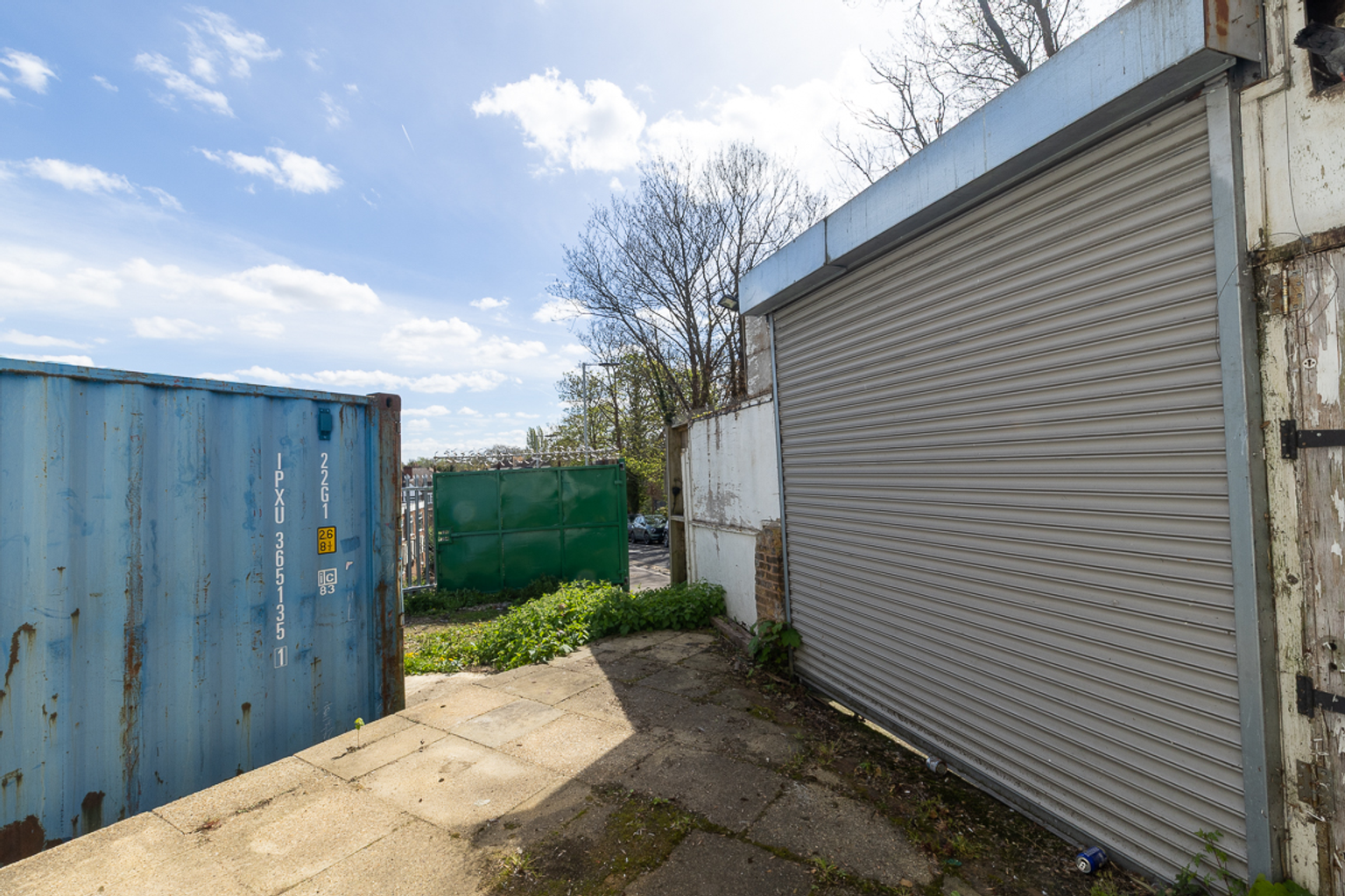 A yard area