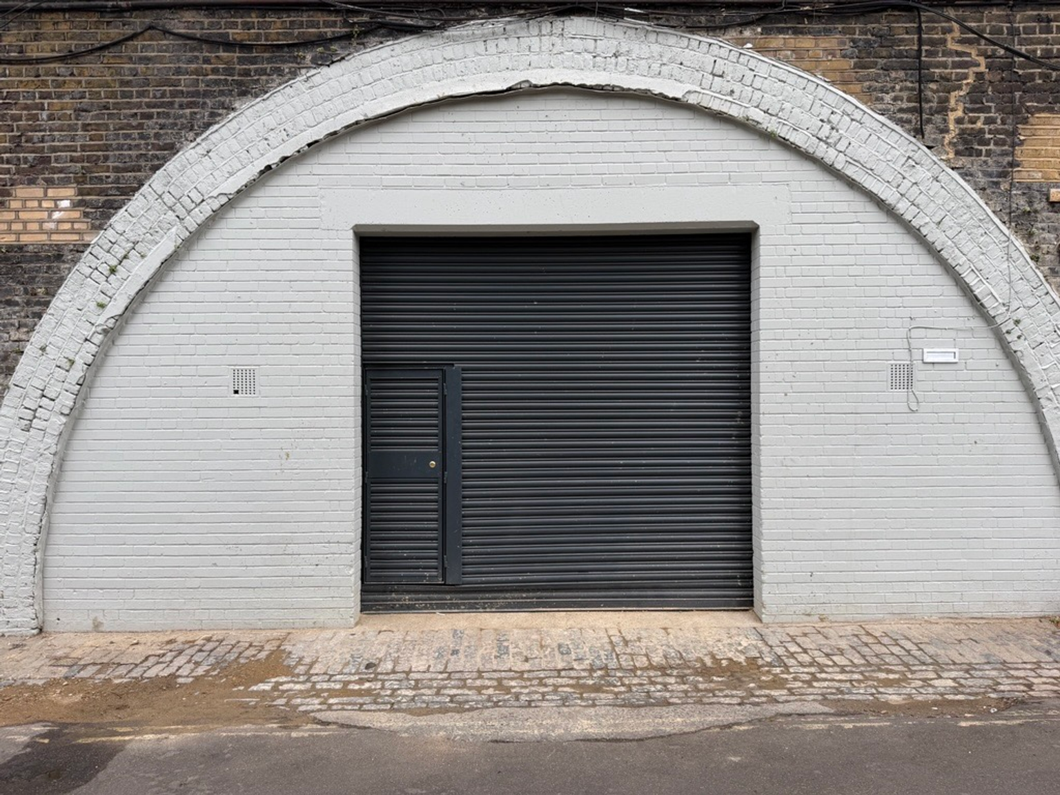 An empty arch