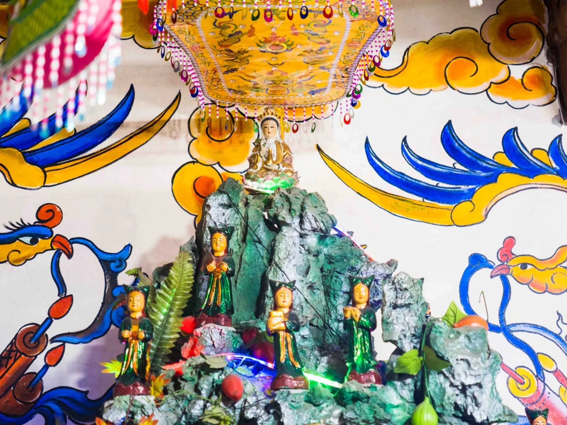 Nghệ thuật đắp động đá non bộ Sơn Trang