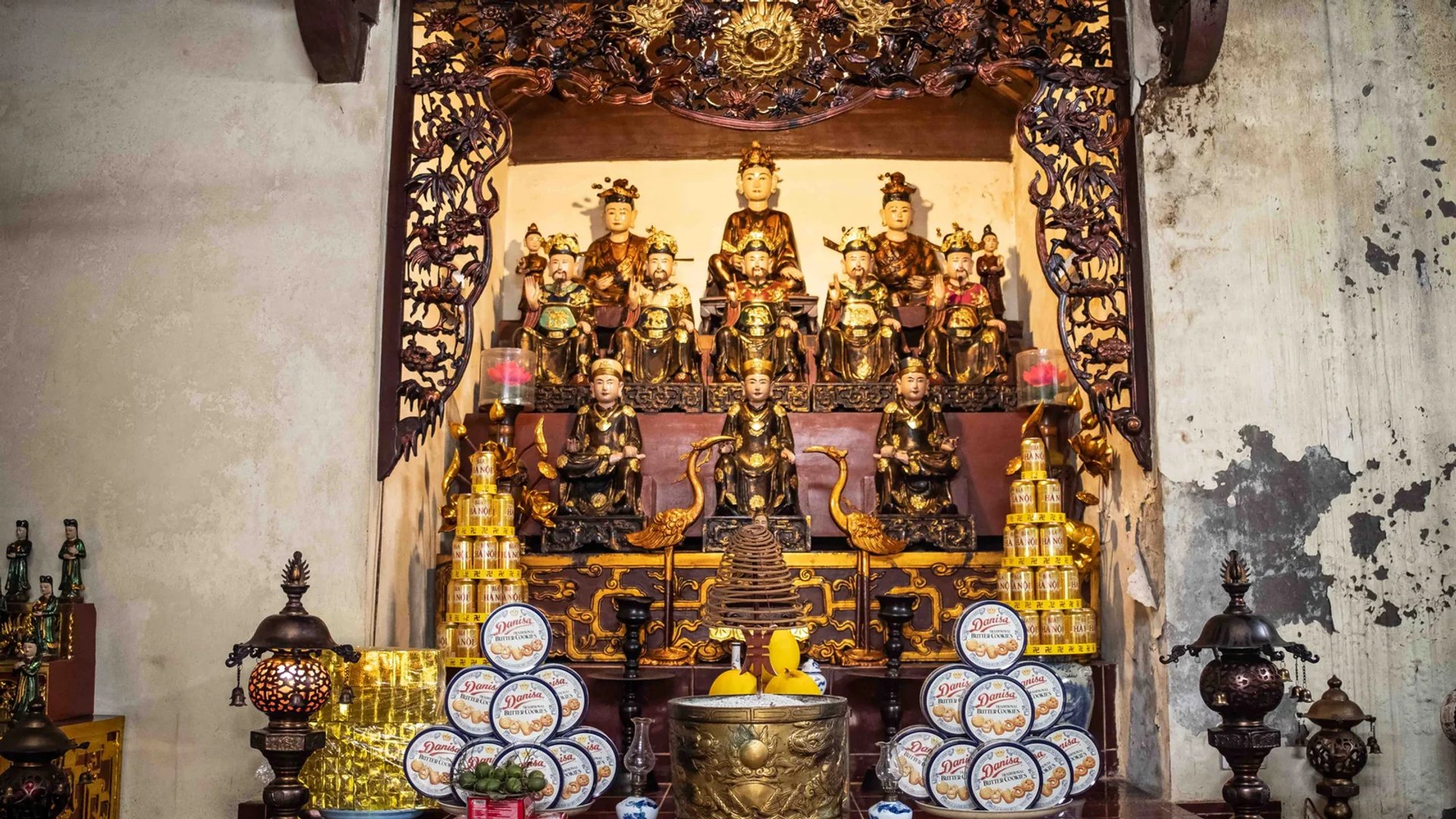 Không gian Điện Mẫu Chùa Thiên Phúc