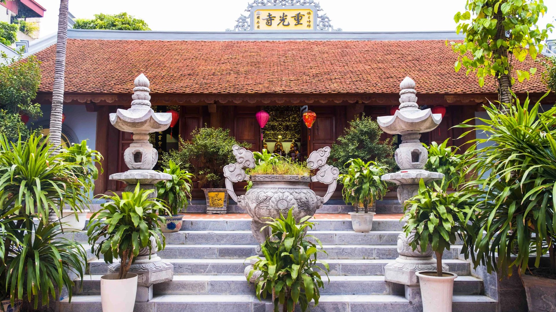 Chùa Trùng Quang (Quỳnh Lâm tự) tại TDP Phú Thứ, phường Tây Mỗ, Hà Nội