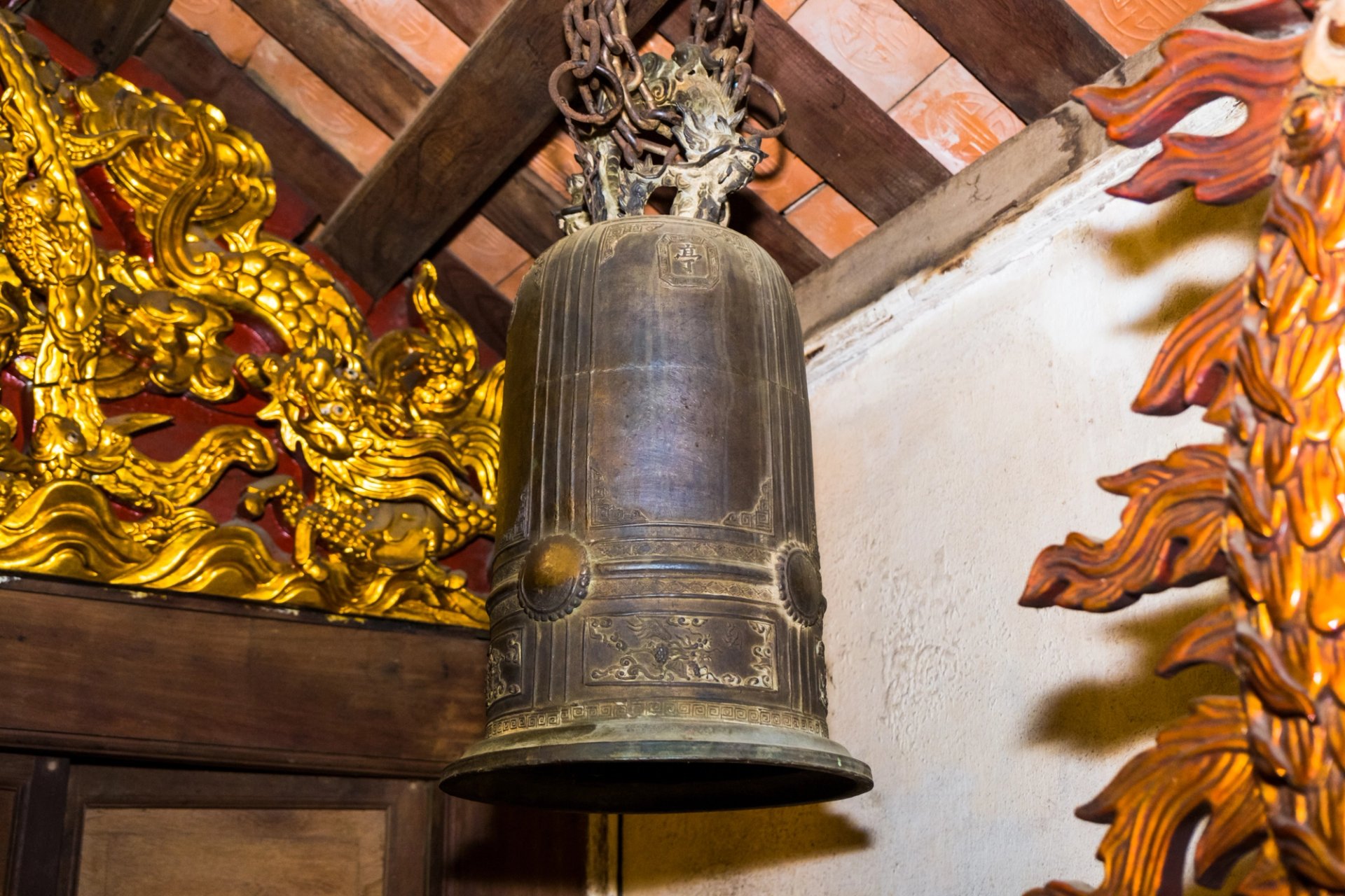 Ảnh minh họa chuông đồng cổ Tây Mỗ đình chung