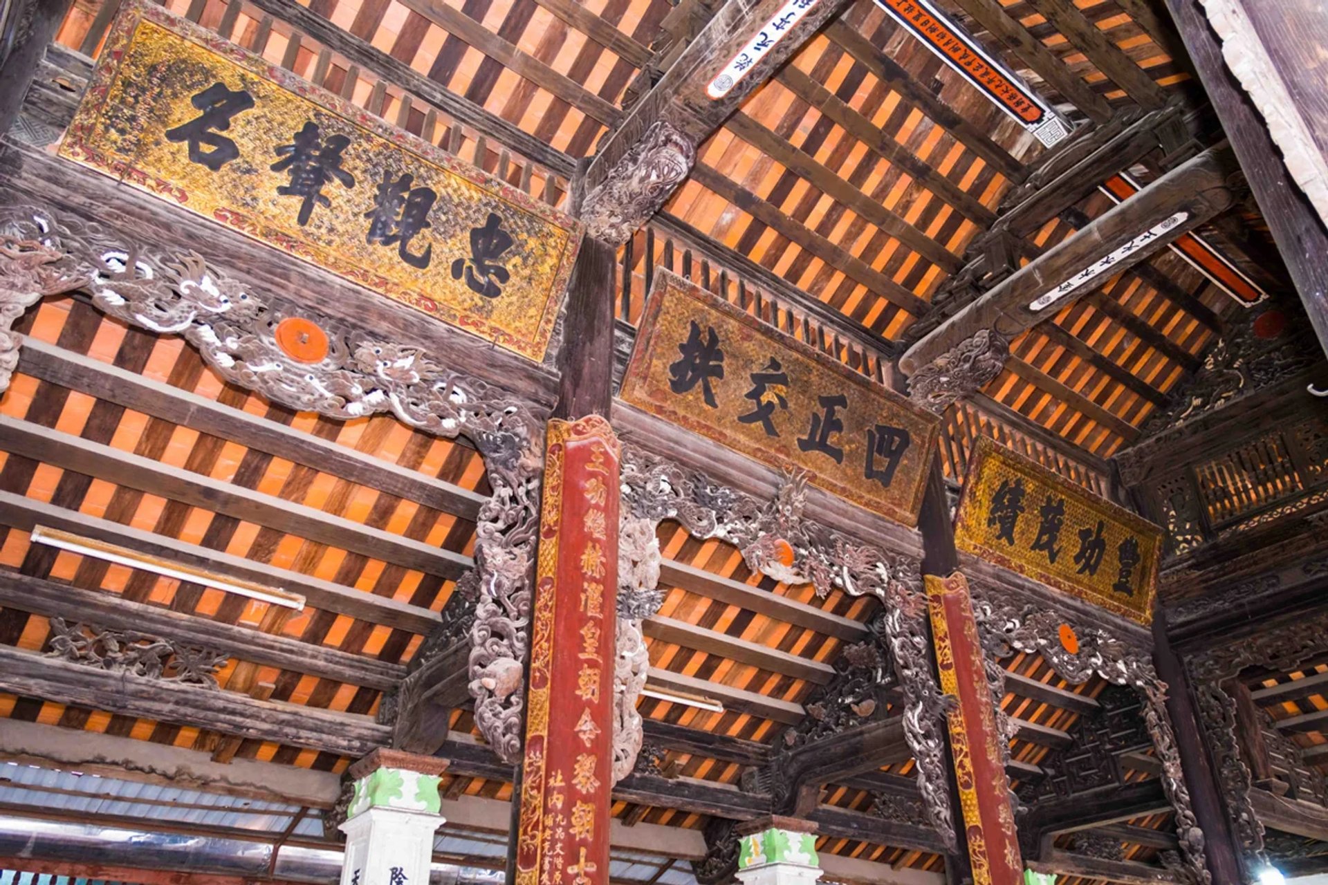 Nơi phụ phụng Tam vị Đại vương dòng họ Nguyễn Quý tại Đình Đại Mỗ