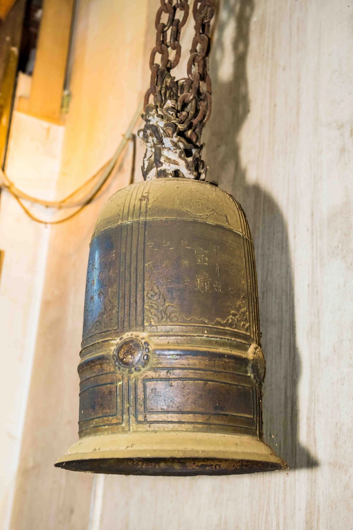 Chuông đồng cổ Đền Am đúc thời Nguyễn