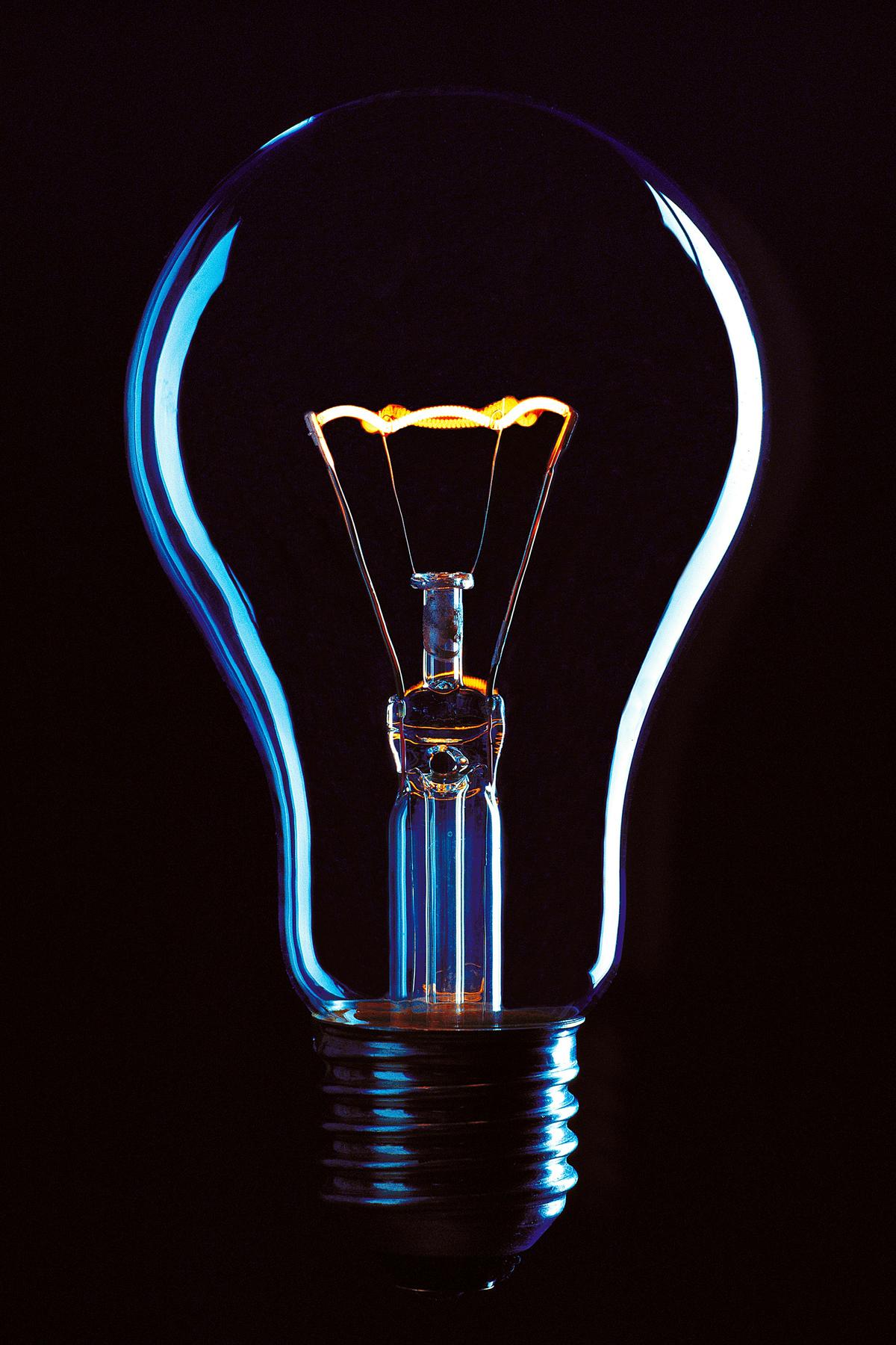 Lightbulb as visual metaphor for ideas and innovation