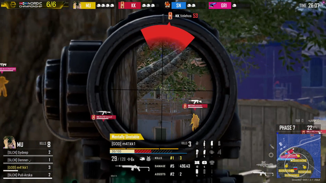 NC26 - 1 Div - R4 - Mentally Unstable