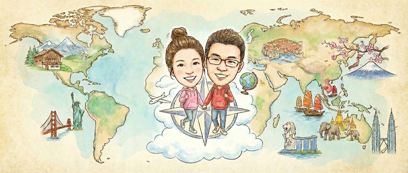 Jeff with Marie