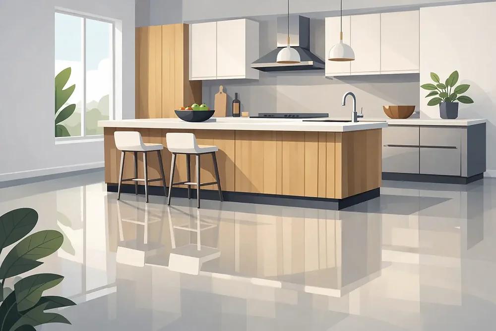 Best Resin Floors for Kitchens