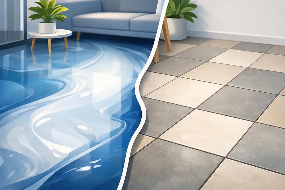 Epoxy Resin vs Tiles: Which Looks Better?