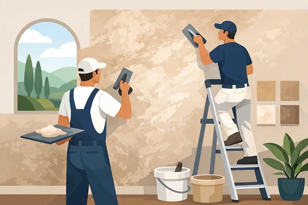 Venetian Plaster Installers Staffordshire