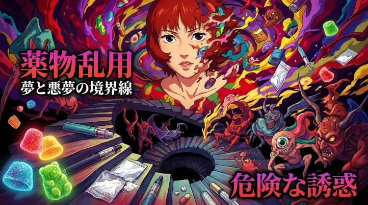 【ゲートウェイドラッグの恐怖】気軽な気持ちが地獄への一歩─夜の街で働くあなたへ CBNグミ→大麻リキッド→コカイン→ 覚醒剤、その"階段"を絶対に登るな