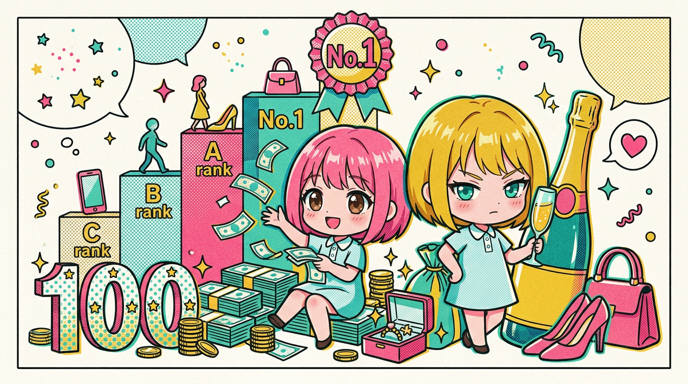 キャバ嬢の月収