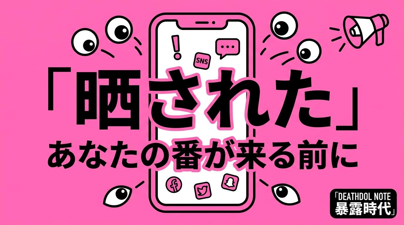 「幻のマカオ編」亀谷泰史を晒した暴露系DEATHDOL NOTEの正体——夜職女子も他人事じゃない「身バレ晒し時代」のSNS運用とアプリ選び
