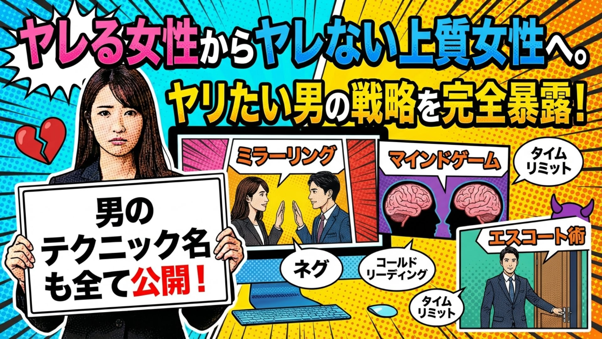 ヤレる女から「ヤラせない格上」へ。 ヤリモク男の攻略パターンを技名付きで全暴露