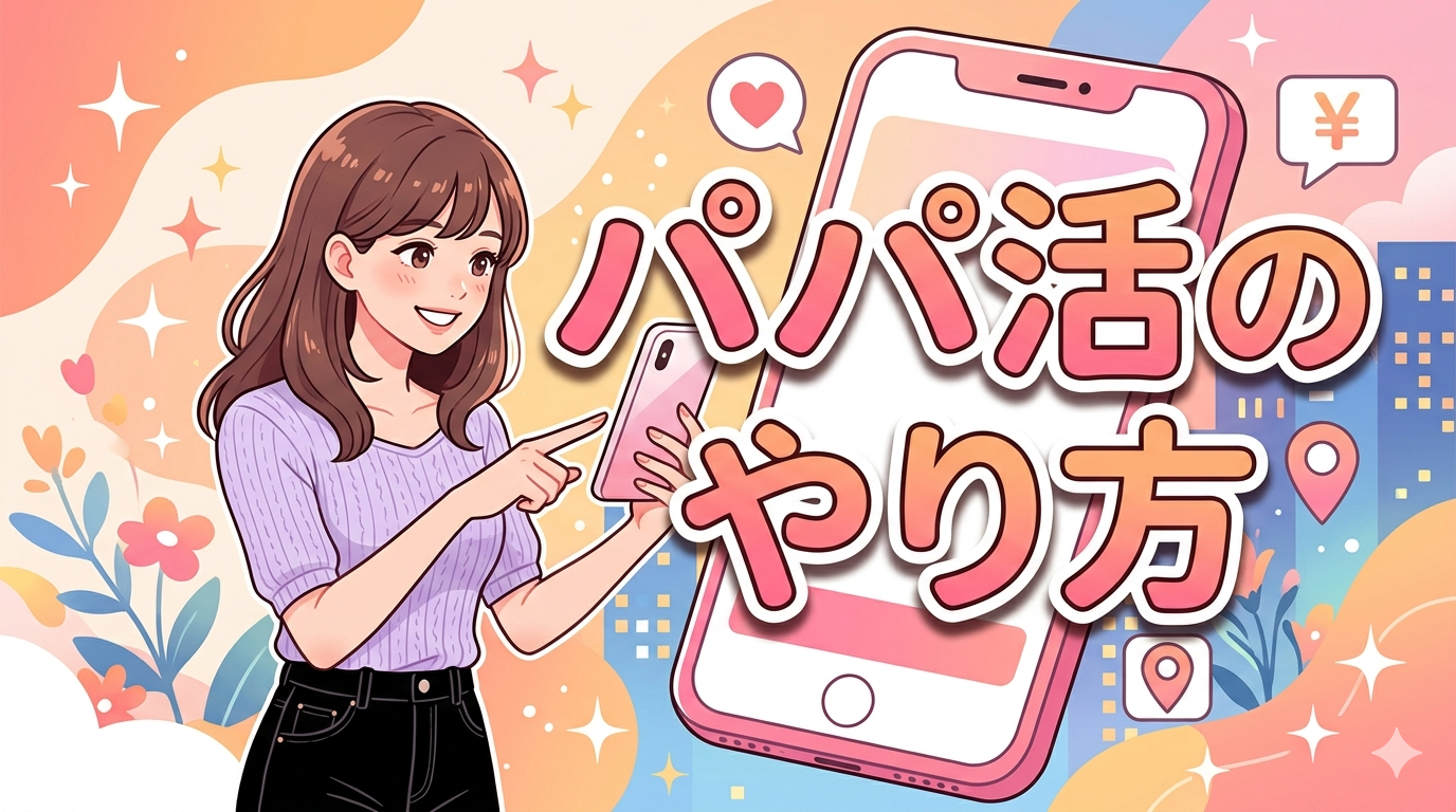 パパ活のやり方のアイキャッチ