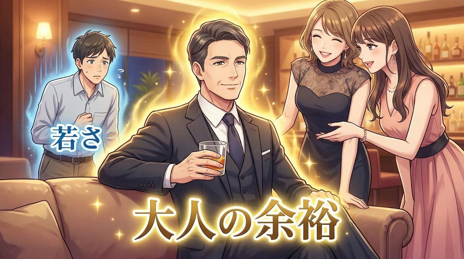 40代パパ活、若さで勝負する時代は終わった。今こそ「大人の余裕」で30代よりモテろ