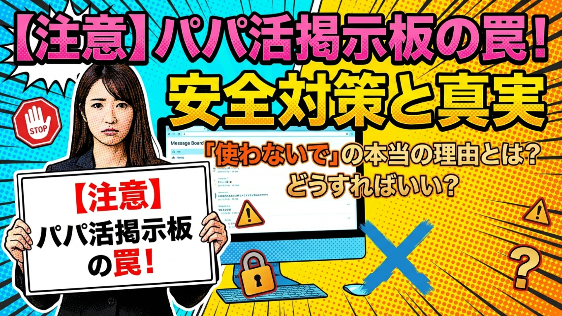 パパ活 掲示板 安全対策とは?