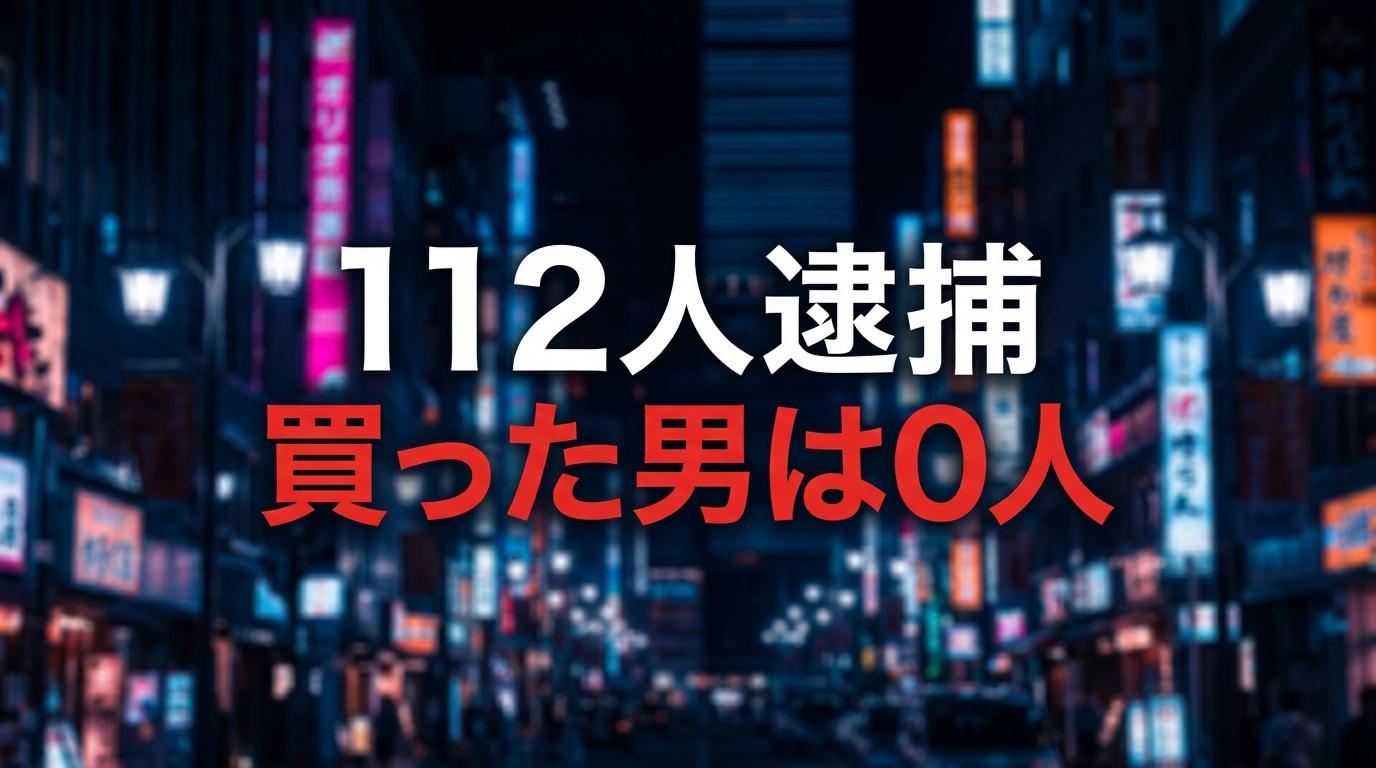 立ちんぼ112人逮捕、でも「買った男」はゼロ。大久保公園と売春防止法のいびつな現実