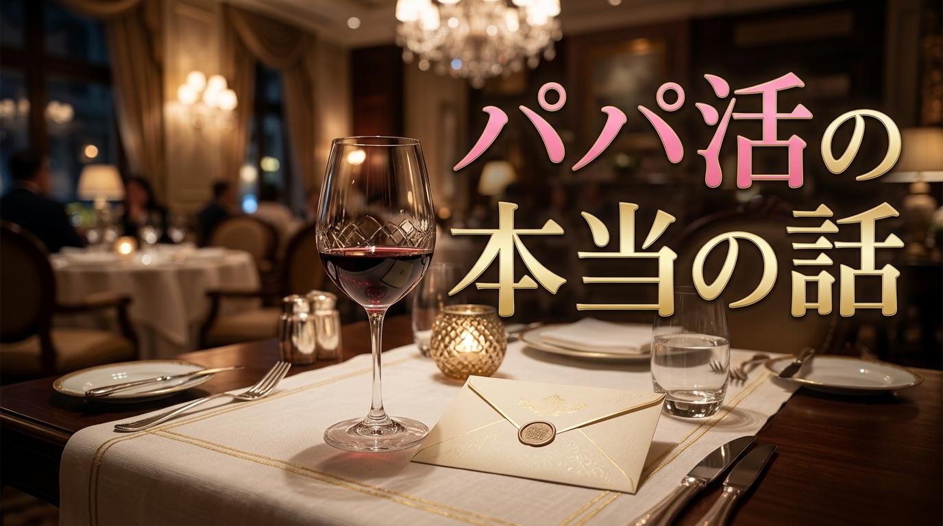 パパ活って実際どうなの？ 相場・やり方・危険度を、嘘なしで全部書く