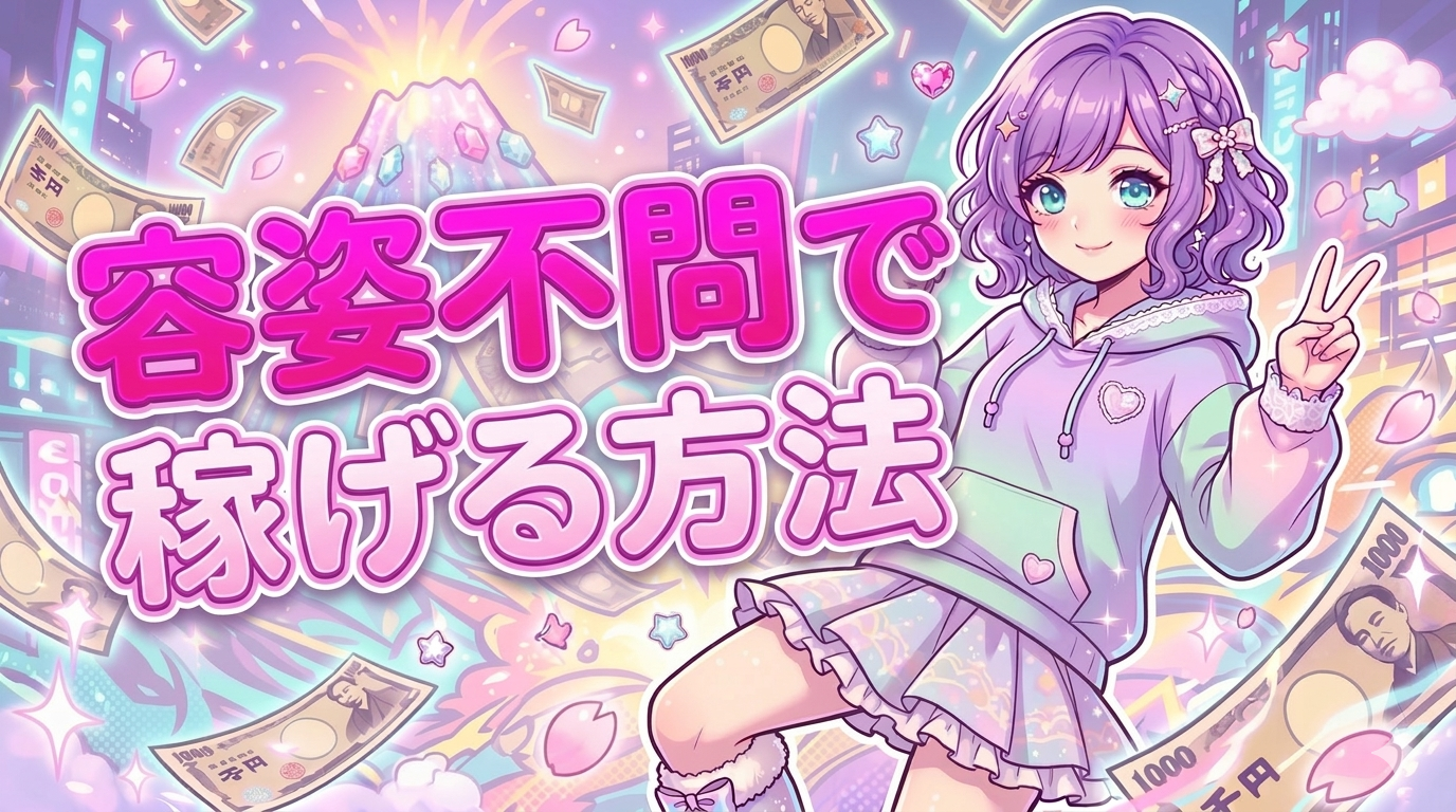 容姿不問で稼げる方法のアイキャッチ