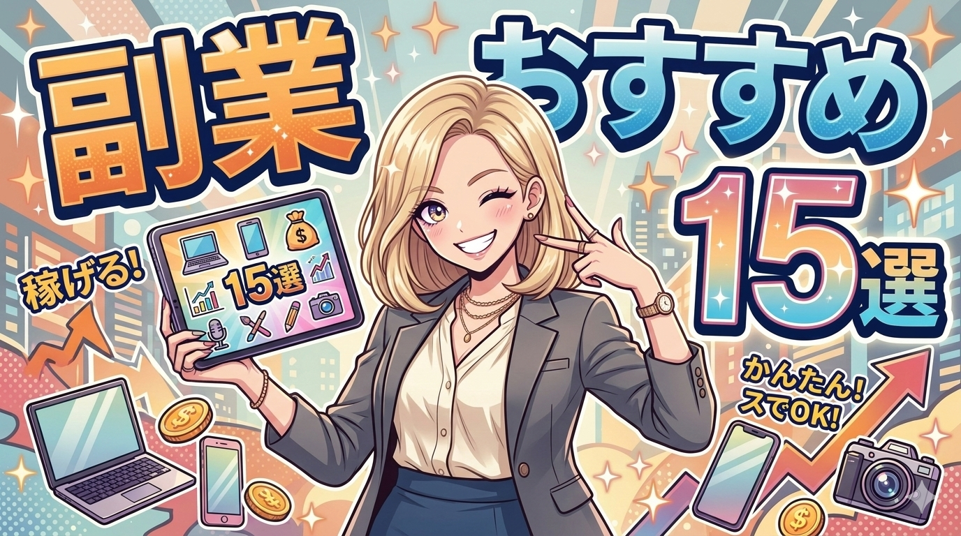 正社員でもできる副業おすすめ15選のアイキャッチ