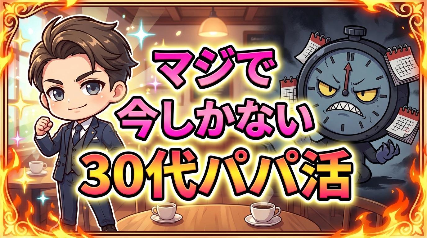 30代のパパ活で女子大生が近寄ってくる方法
