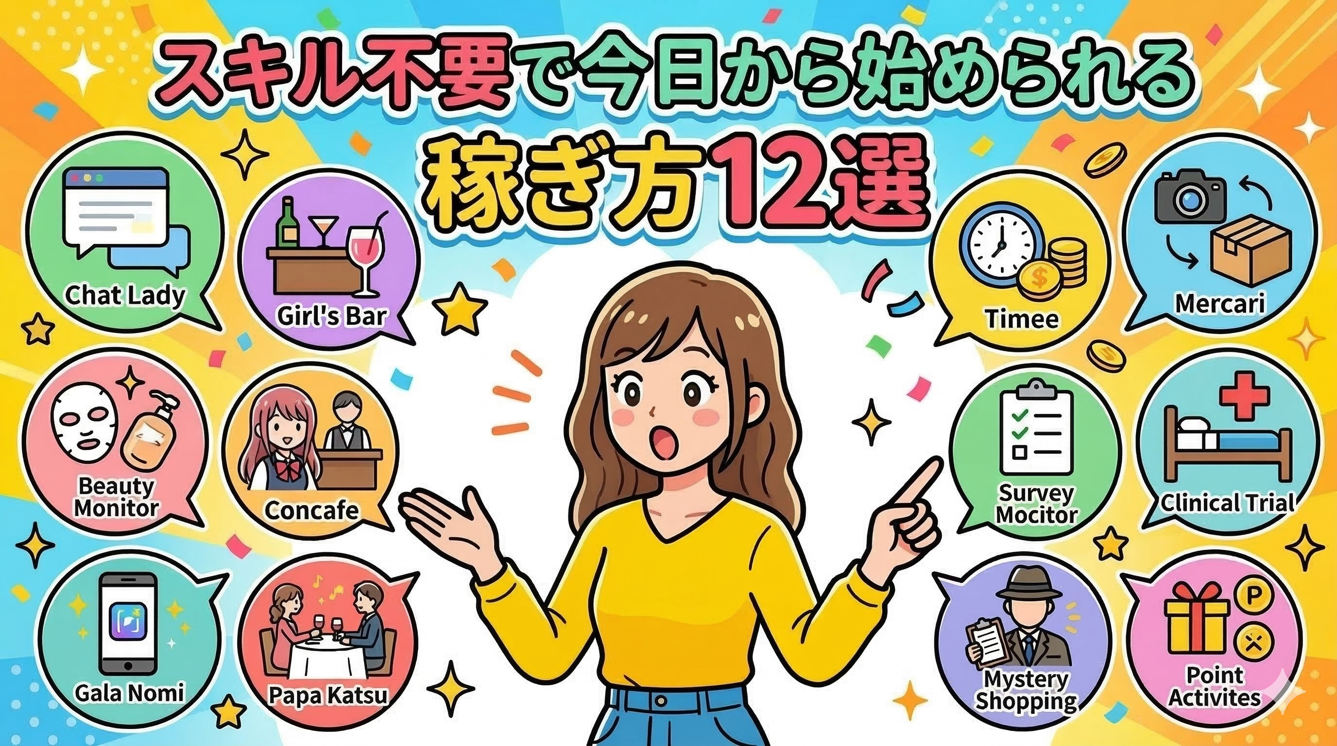 スキル不要で今日から始められる稼ぎ方12選