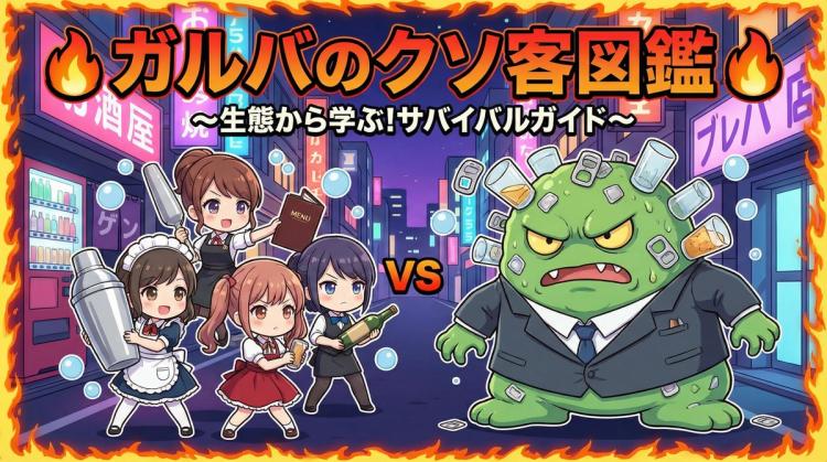 🔥 ガルバのクソ客図鑑 🔥 〜生態から学ぶ!サバイバルガイド〜