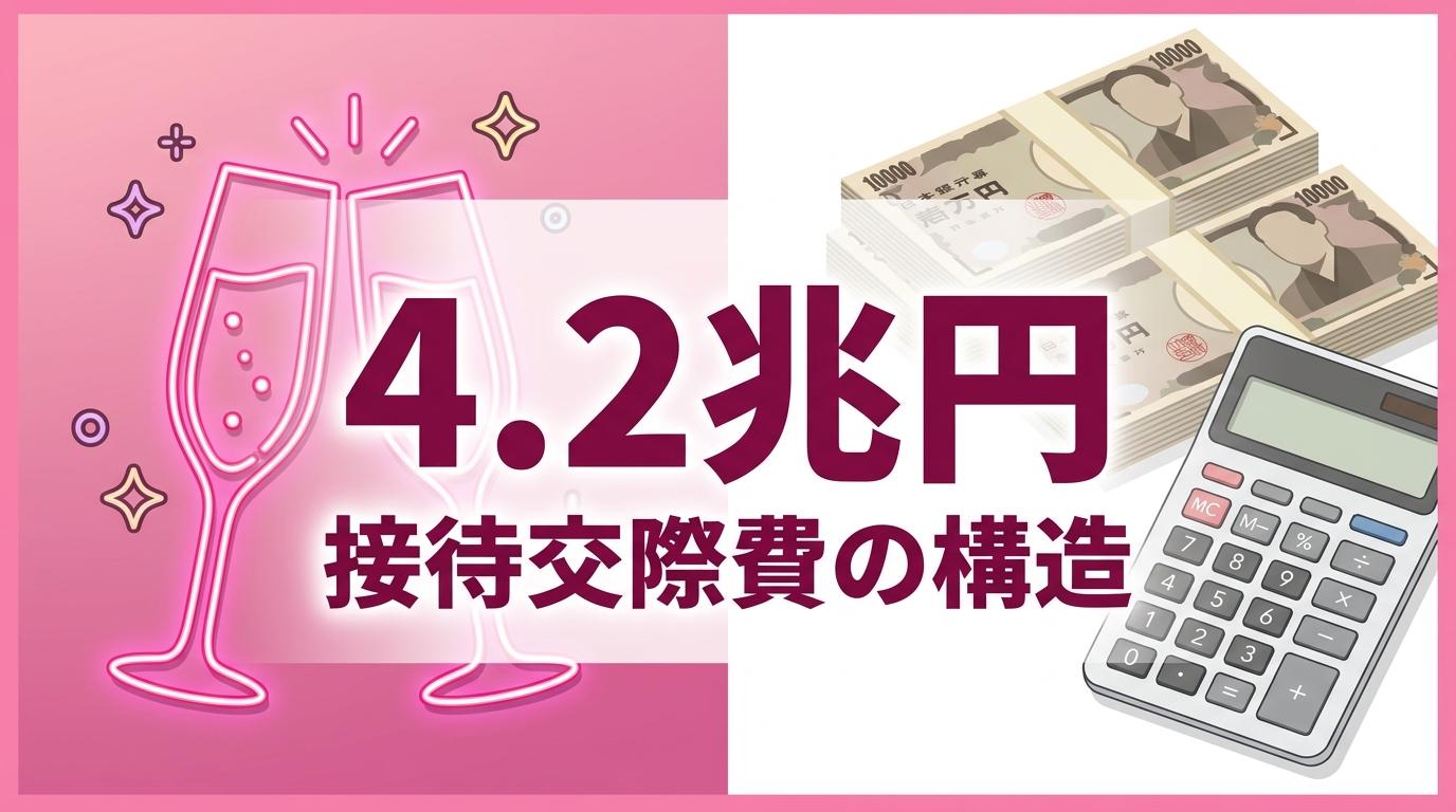 「キャバクラ代が経費で落ちる国、日本。」青汁王子の問題提起と接待交際費4.2兆円の構造