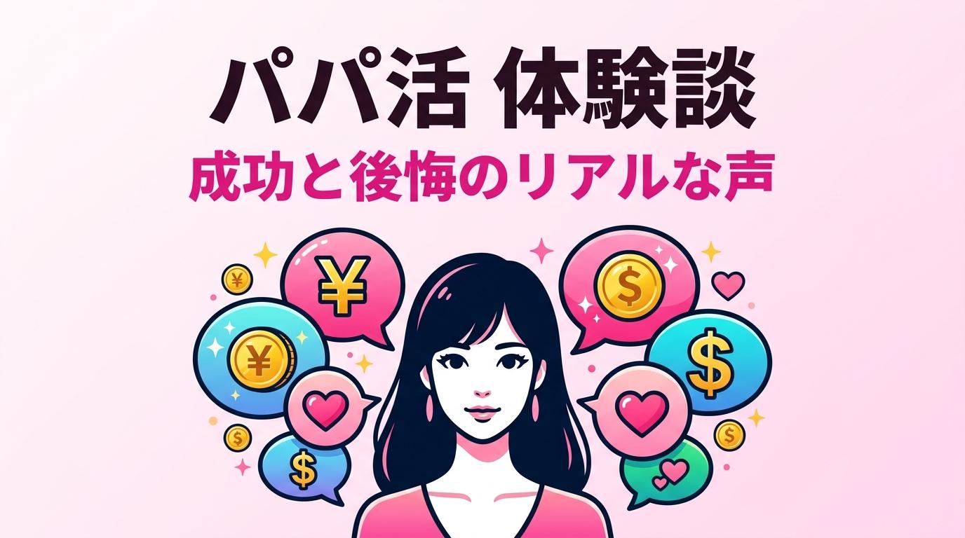 パパ活体験談──初めてから月10万円まで。成功した人と後悔した人のリアルな声