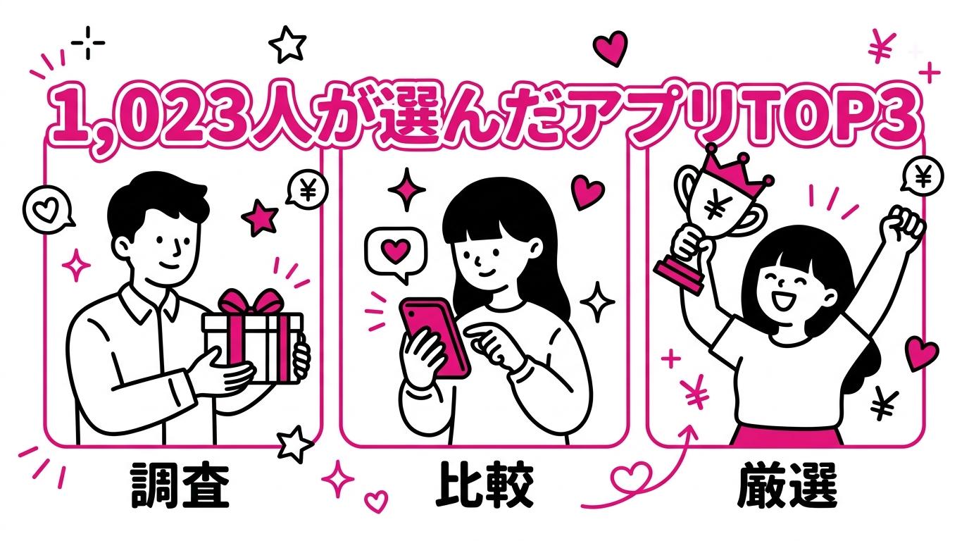 2026年パパ活アプリランキング