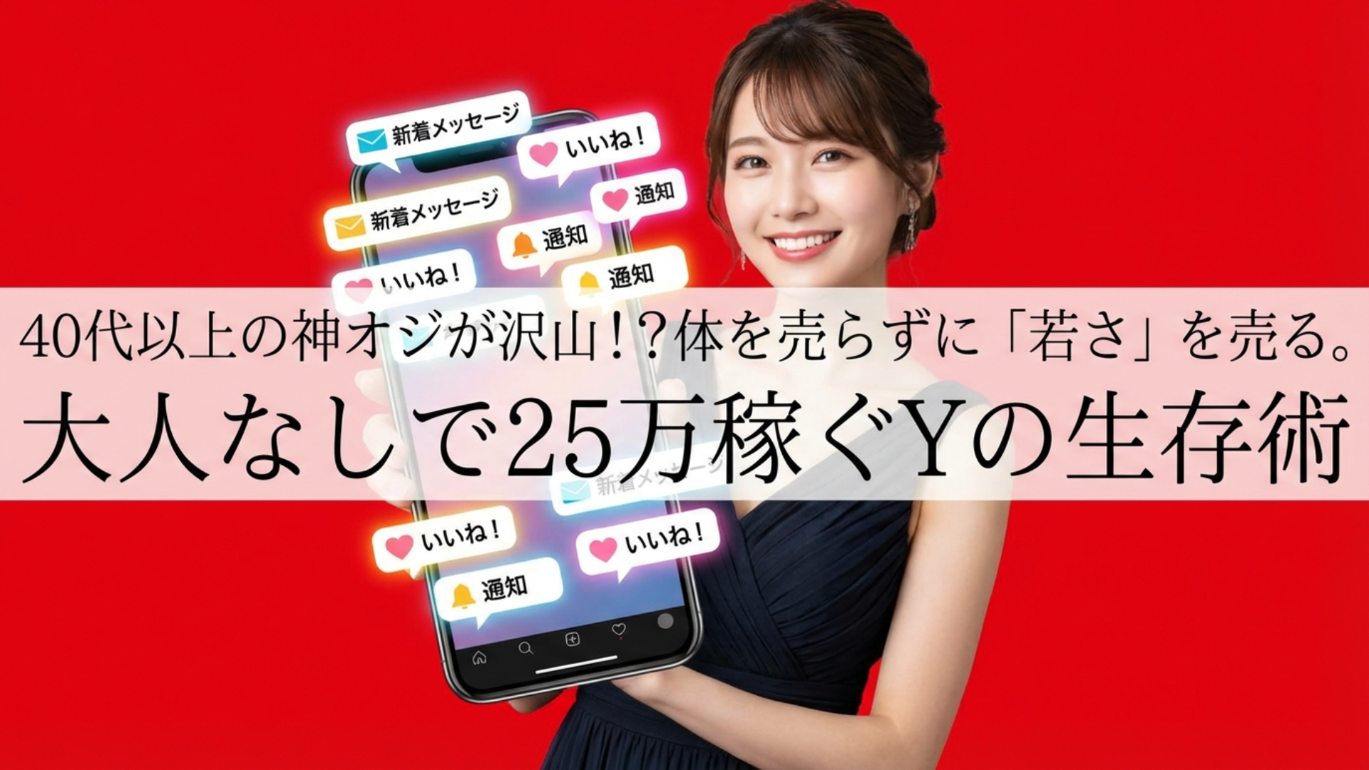 大人なしで25万稼ぐには40代以上を狙え！経営者を狙わずあえて会社員を狙う賢いPJの稼ぎ方