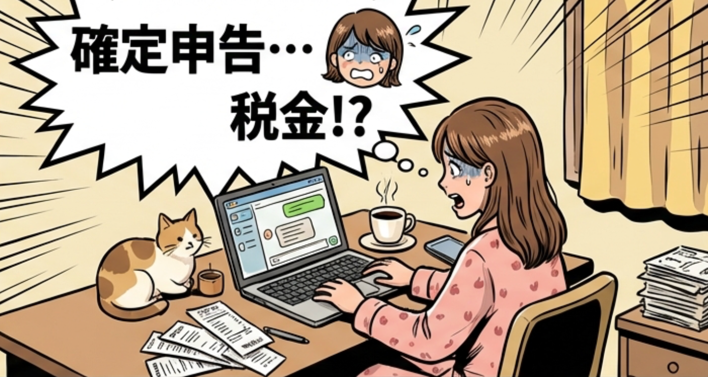 チャットレディの確定申告、やらなかったらどうなる？【普通にバレます】