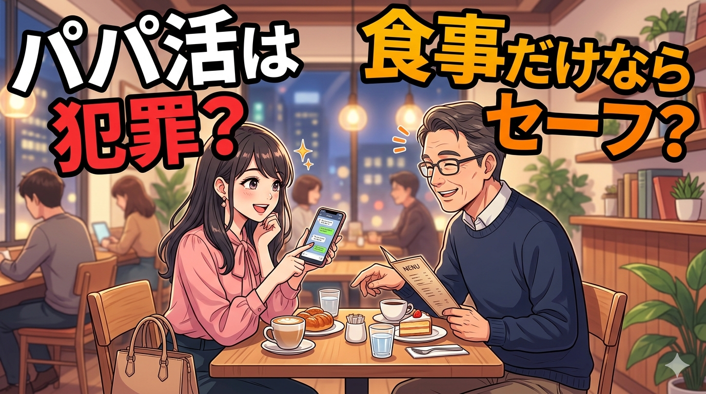 パパ活は犯罪?のアイキャッチ