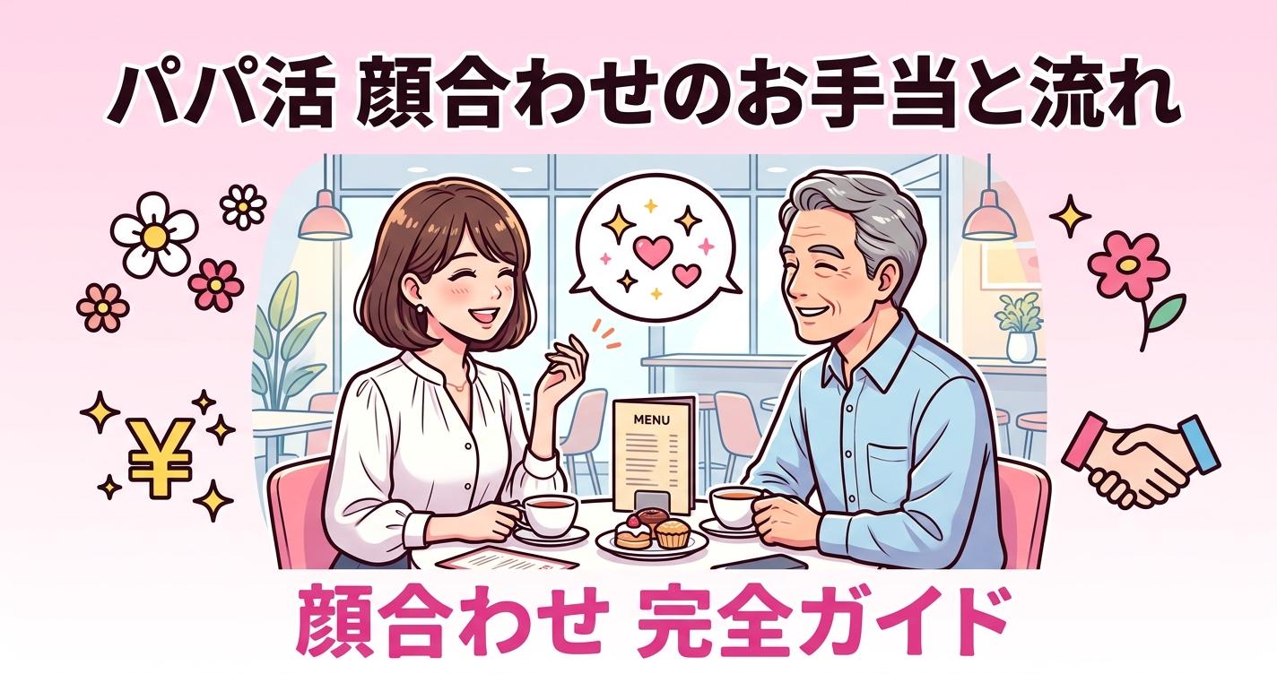 パパ活の顔合わせ完全ガイド──お手当相場・服装・会話のコツ・NG行動まで