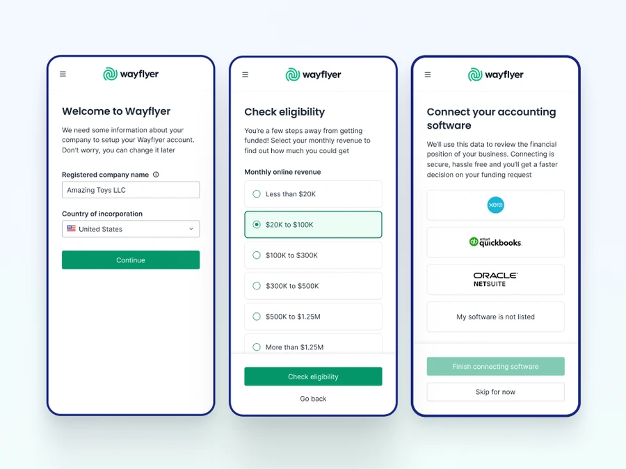 Improving efficiency with self-serve accounting platform connections