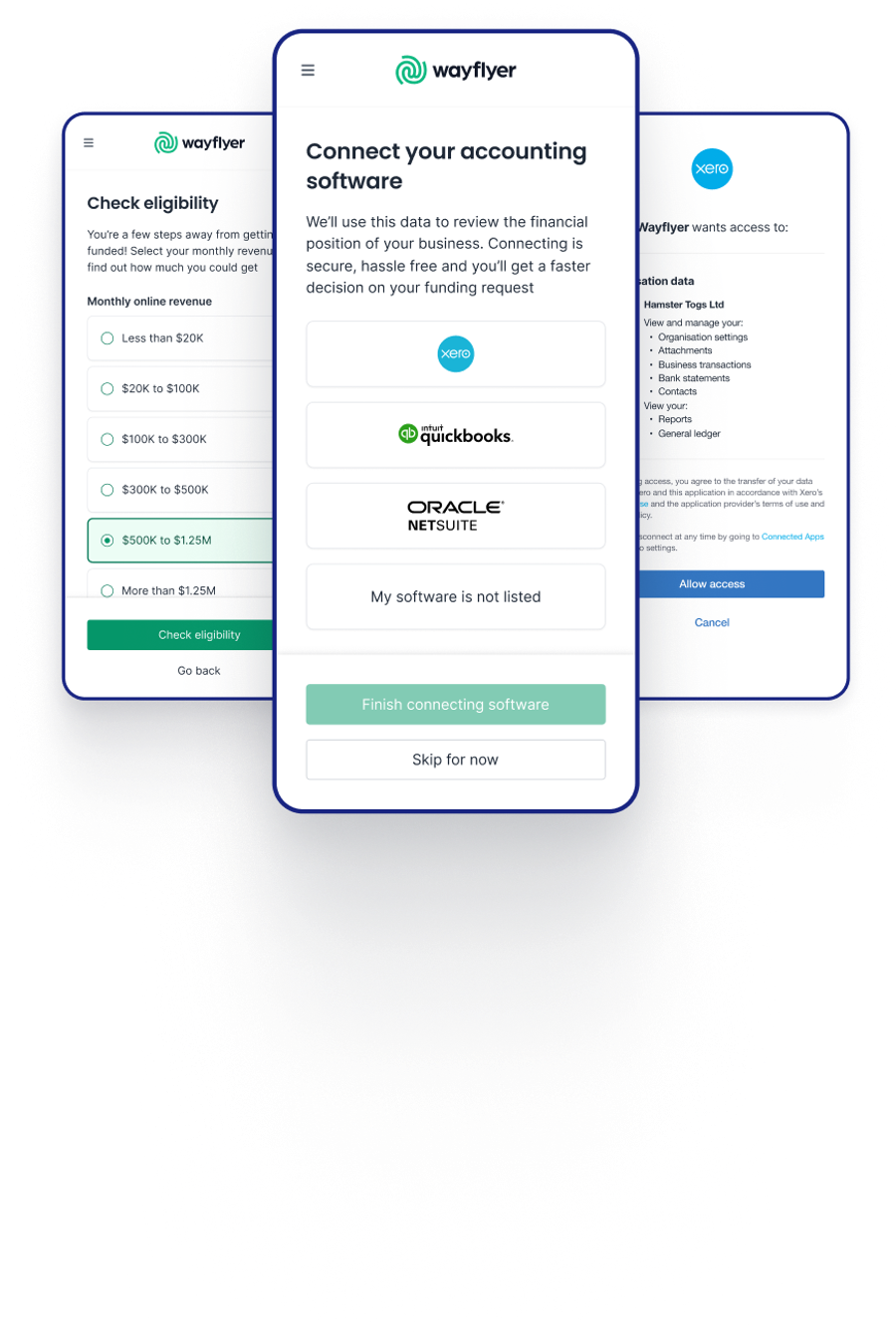 Improving efficiency with self-serve accounting platform connections