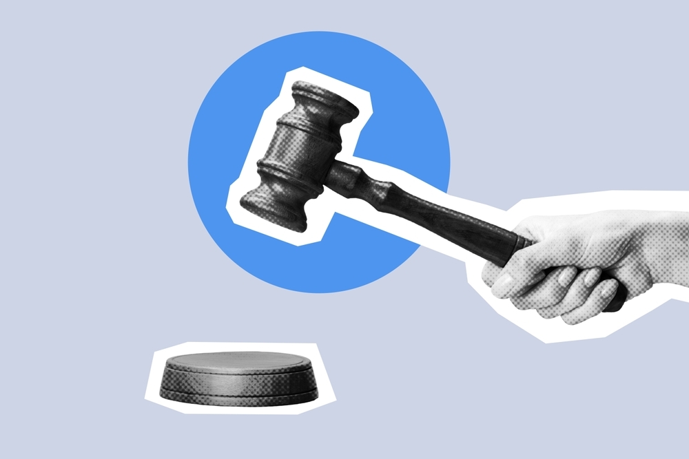 Image Judge gavel illustration representing the Roblox child sexual exploitation lawsuits MDL centralization in Northern District of California