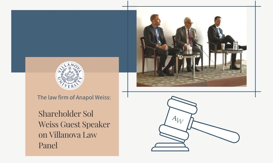 Image Sol Weiss Panel Speaker at Villanova Law