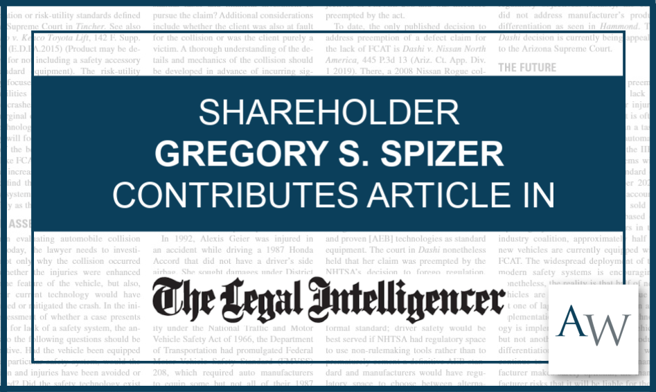 Image Shareholder Gregory Spizer Discusses Business Interruption Claims in the Legal Intelligencer