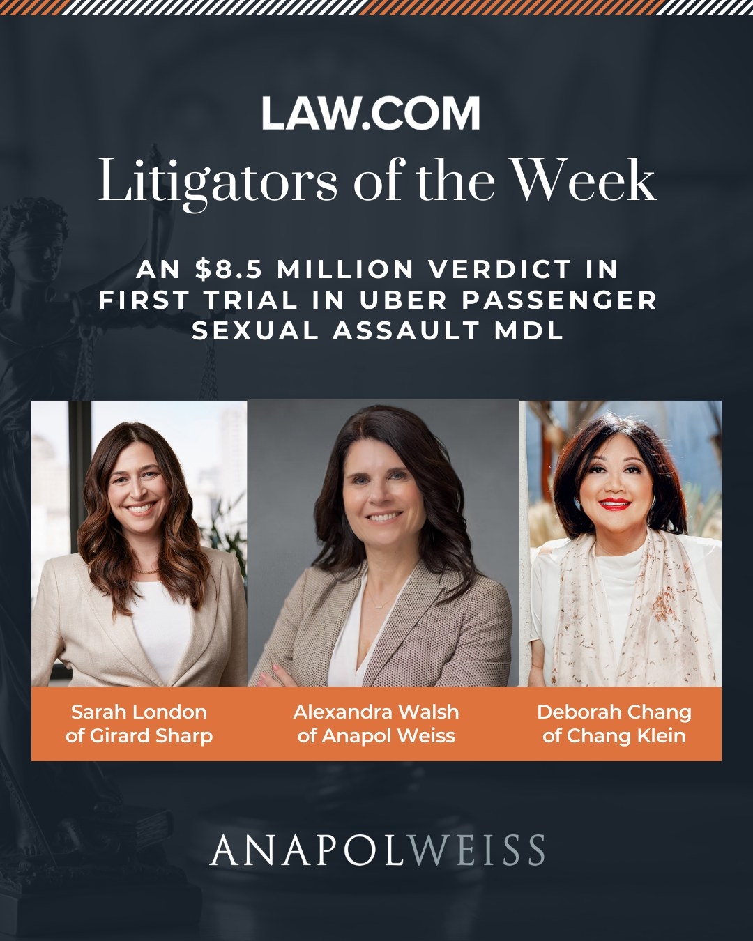 Image Alexandra Walsh is recognized after a landmark Uber sexual assault verdict.