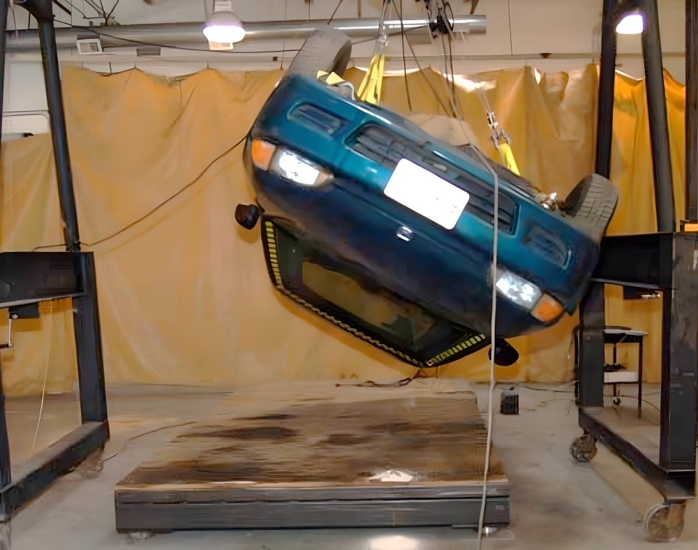 Image Upside Down Car