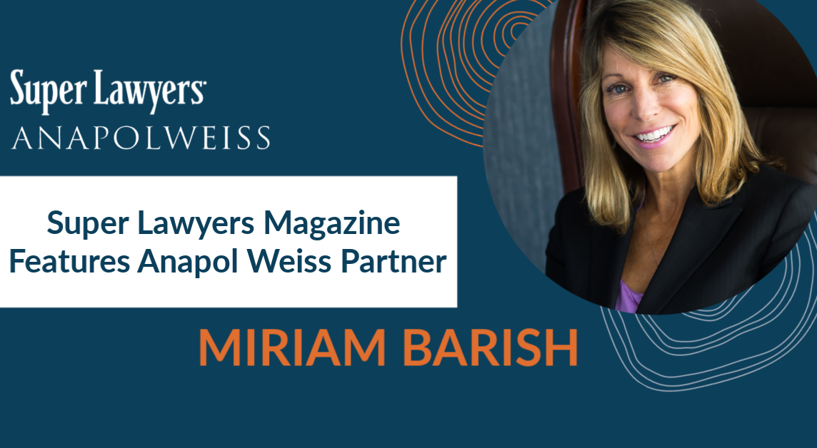 Miriam Barish Featured in Super Lawyers Magazine