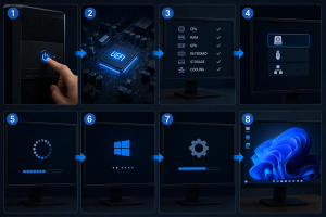 How a Computer Boots Up (Step by Step)