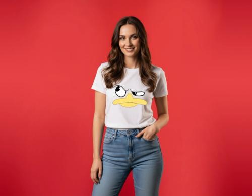 SIDE EYE QUACK TEE